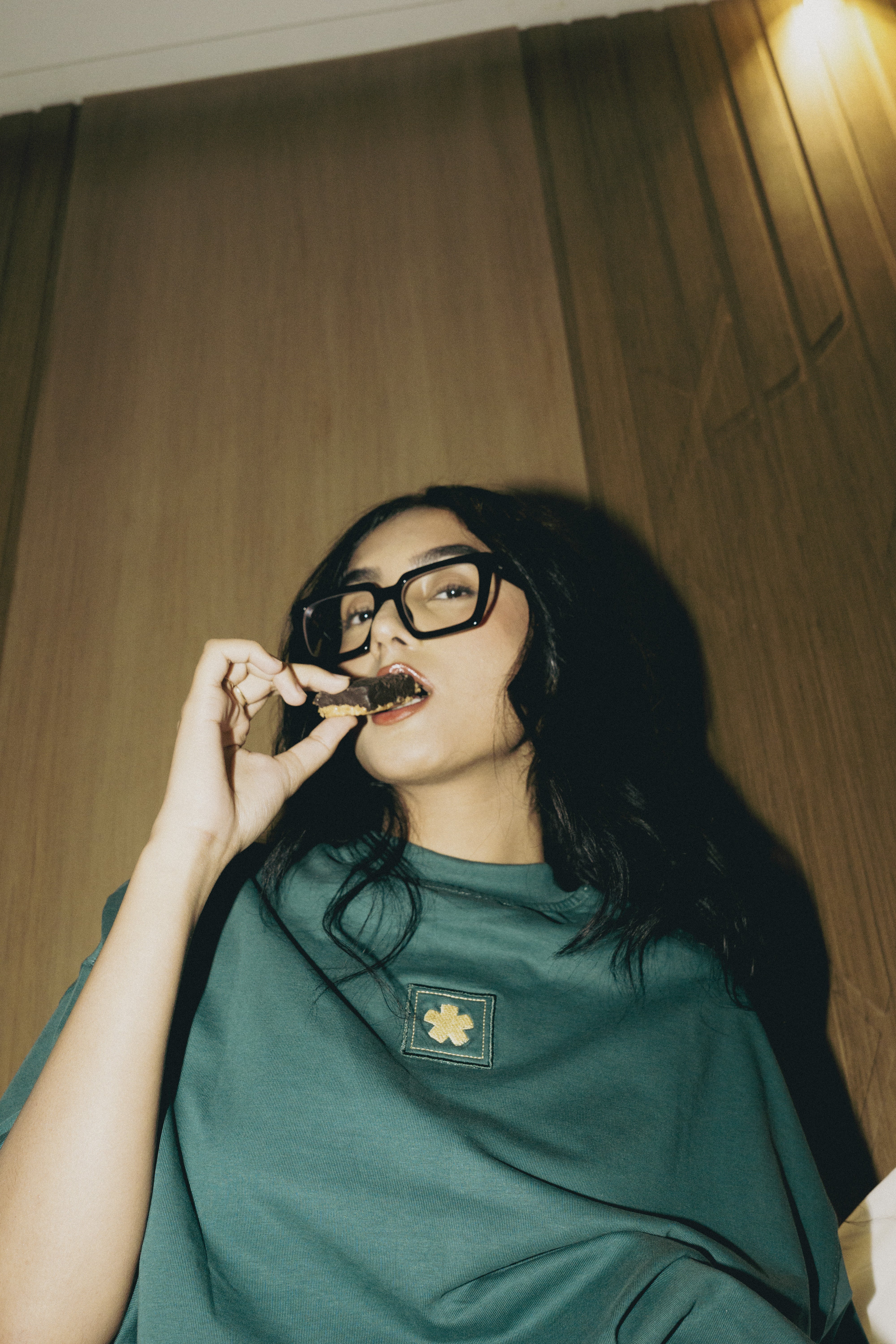 Back Embroidery Patch Box Unisex T-shirt